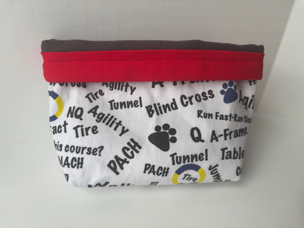 Dog treat bags - Custom Fabric