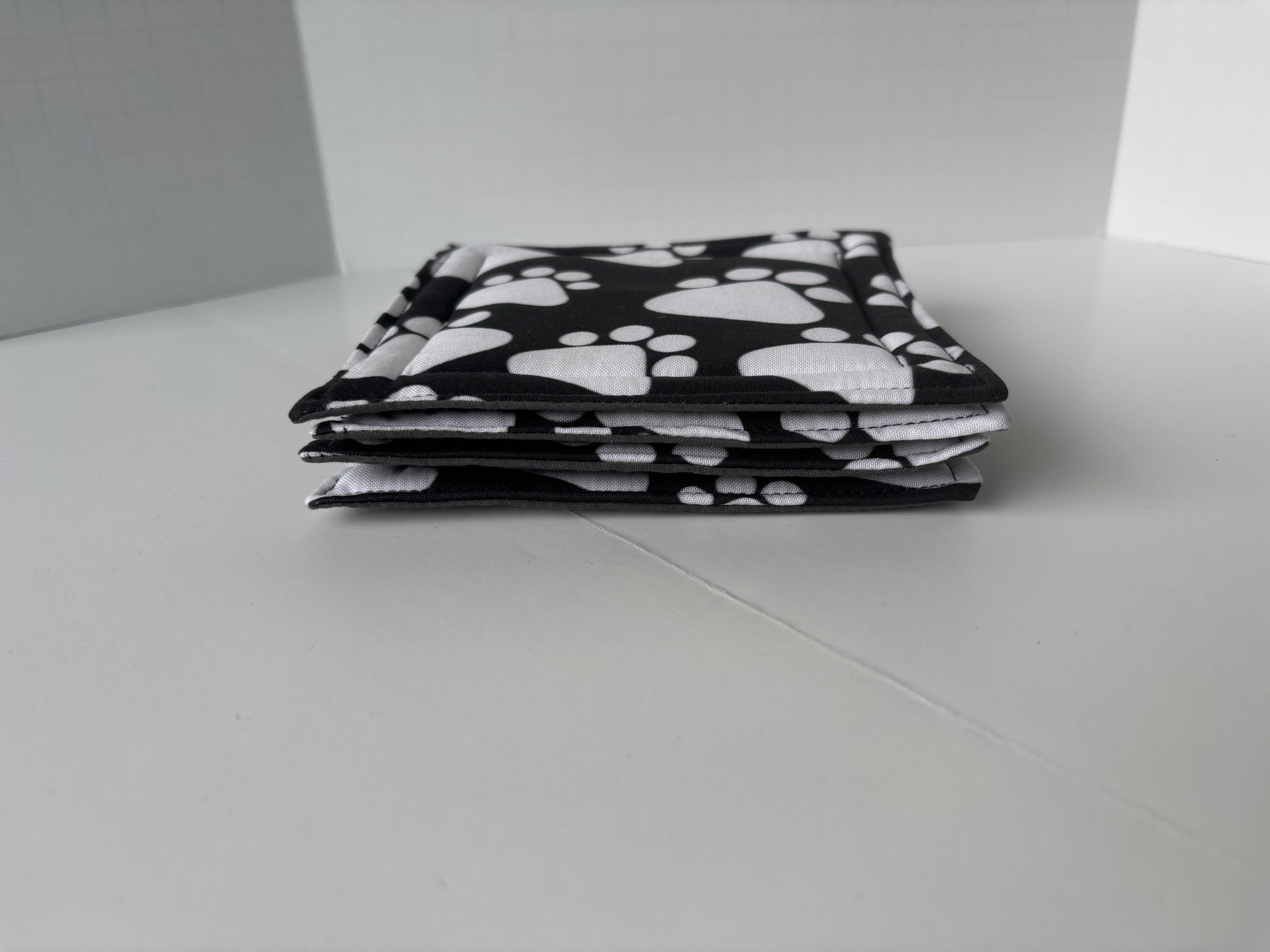 Quilted coasters set of 4