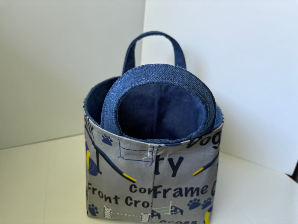 Fabric Basket with Agility Design and Demin