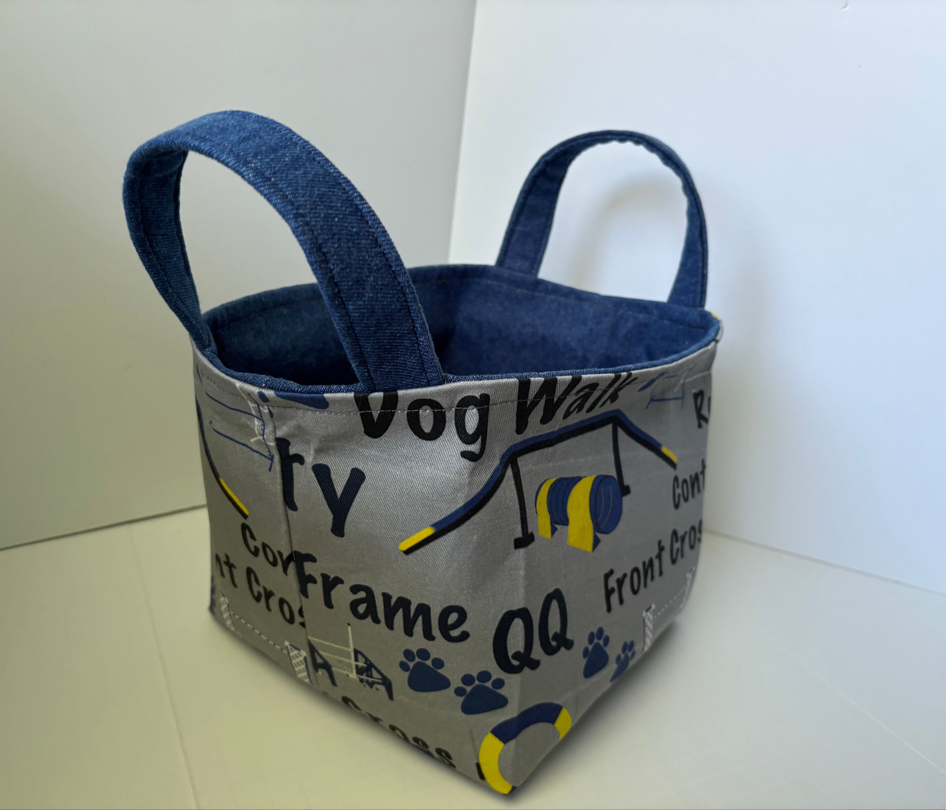 Fabric Basket with Agility Design and Demin